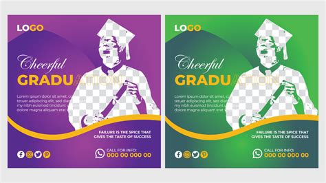 Graduation Layout Template 的图像结果