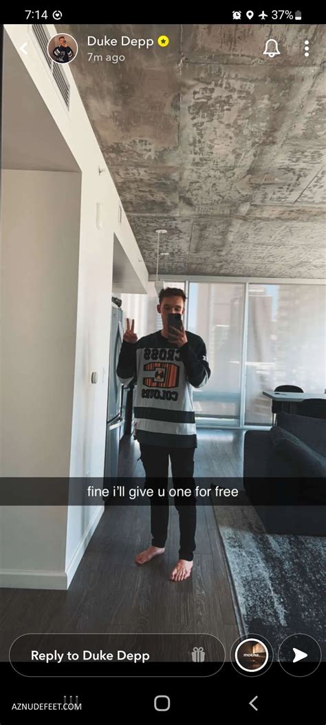 DUKE DEPP Feet - AZNudeFeet Men