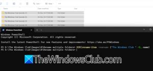 Image result for Windows PowerShell Rename Multiple Files