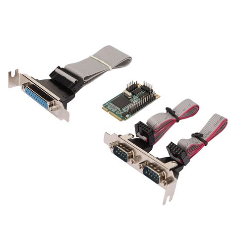 Mini PCIe Expansion Card, 6gbs Mini PCIe Combo Serial Parallel ...