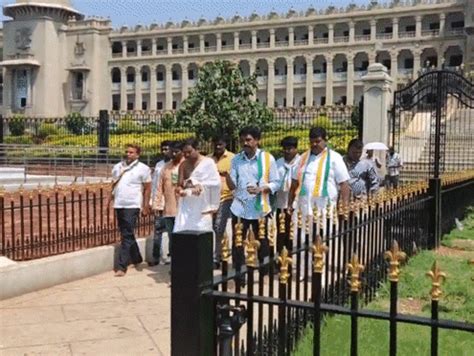 Party leaders sprinkled Ganga water and cow urine; Hanuman Chalisa is ...