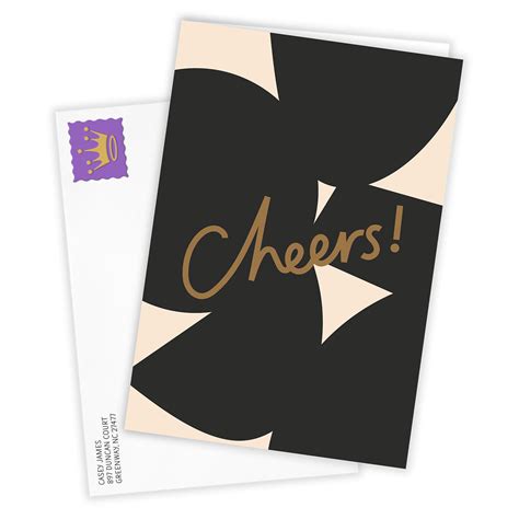 Abstract Cheers Custom Congratulations Card - Greeting Cards | Hallmark