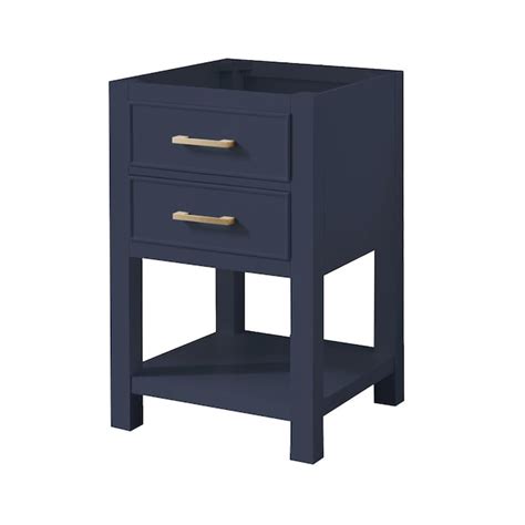 Avanity Brooks 24-in Navy Blue Bathroom Vanity Base Cabinet without Top ...