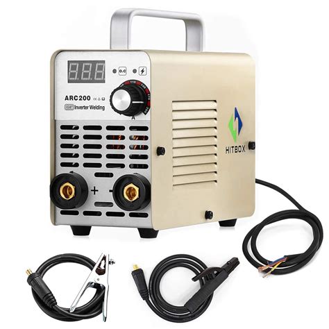 HITBOX ARC Welder 200A 220V Inverter Welding Machine MMA200 ZX7 Rod ...