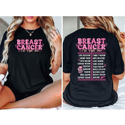 Breast Cancer Fight Tour T-shirt, the Fight Tour Shirts, Breast Cancer ...