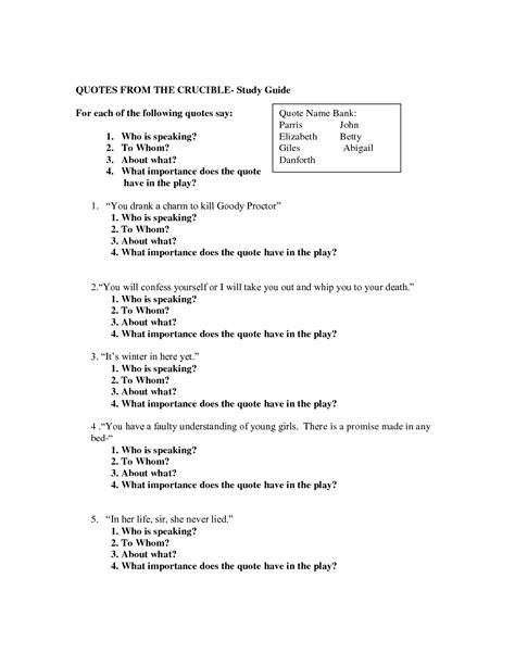 The Crucible Quotes. QuotesGram