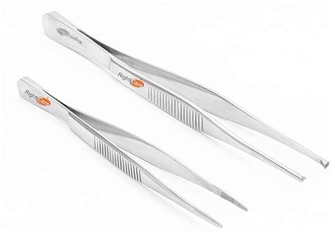 Rightcare Stainless Steel Dissecting forceps Tooth(1x2) and Non Tooth ...