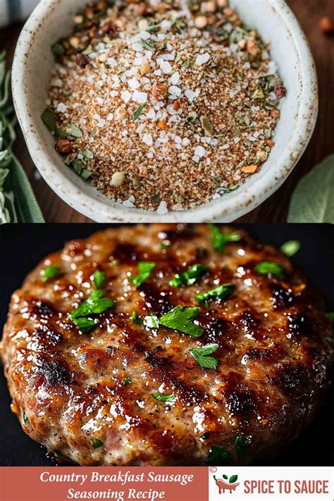 Country Breakfast Sausage Seasoning Recipe to Brighten Up Day