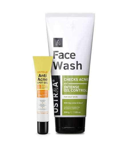 Anti Acne Kit (Anti Acne Spot Gel 15ml & Face Wash Oily Skin 200g ...