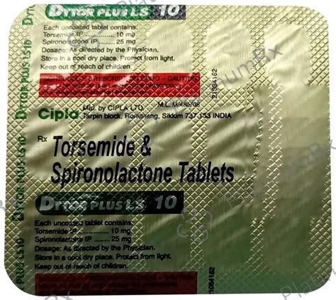 Dytor Plus LS 10/25mg Tablet 15s | Uses, Price & Substitutes