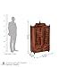 Varsha Furniture Solid Sheesham Wooden Home Temple/Mandir/God Stand ...