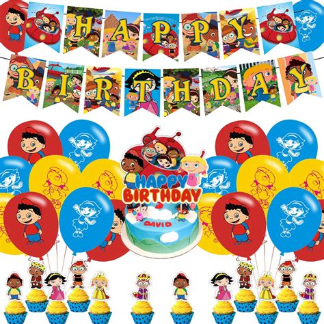 Amazon.com: Little Einsteins Party Supplies,Birthday Party Decorations ...