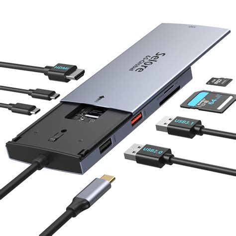 Usb C Hub With M 2 Nvme Ssd Enclosure 7 | Desertcart INDIA