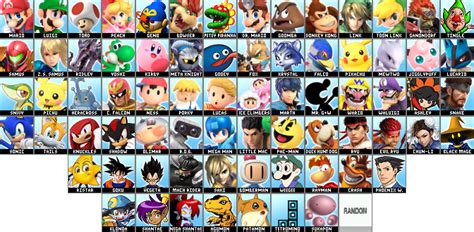 Super Smash Bros. Crusade Roster (Maker Edition) by Sandvich33 on ...