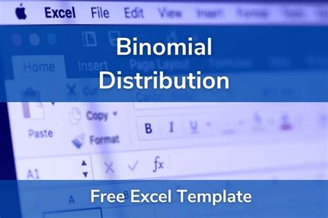 Image result for Find Binomial Distribution Using Excel