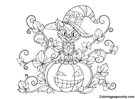 Hocus Pocus Coloring Pages - Coloring Pages For Kids And Adults