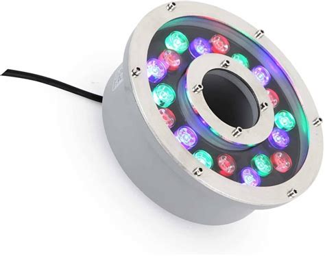 Amazon.com: LED Underwater Pond Lights - Ring Fountain LED Lamp, LED ...