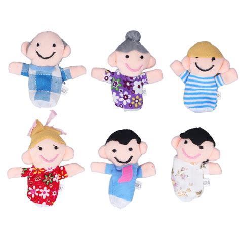 Buy Fyydes Finger Puppet Set,Cute Finger Puppet,6pcs Finger Puppet Set ...