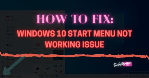 Image result for Start Menu Troubleshooting