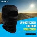 MIKANIX Full Face Mask | Balaclava Anti-Pollution Helmet Head Cap For ...