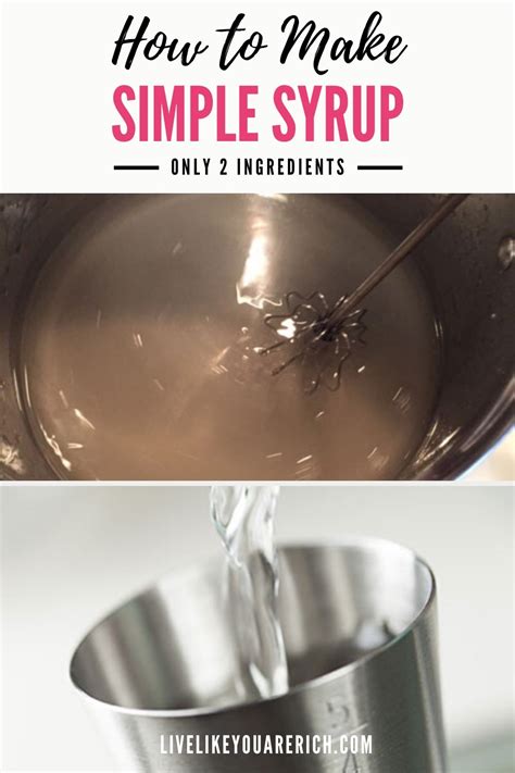 Image result for Simple Homemade Syrup