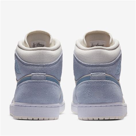 Air Jordan 1 Mid SE Sail Light Blue Basketball Shoes DA4666-100 - Air ...