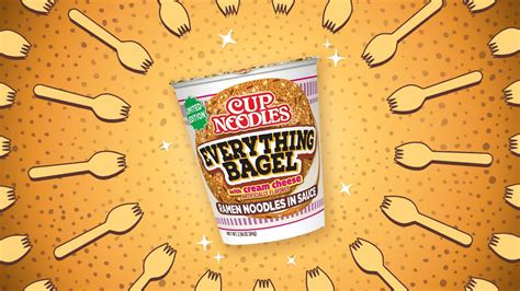 Here's What the Everything Bagel Cup Noodles Tastes Like | Sporked