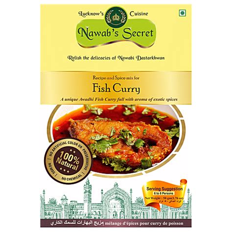 Buy Nawab's Secret Fish Curry - Spice Mix Online at Best Price of Rs 90 ...