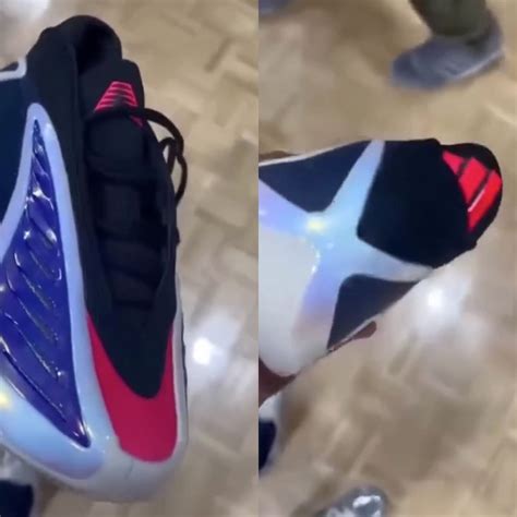 adidas Anthony Edwards 2 Black/Purple | SneakerNews.com