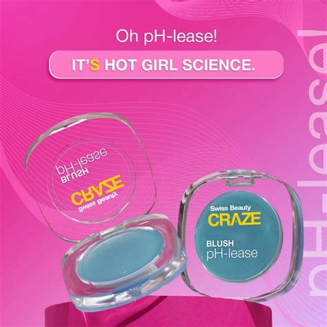 Swiss Beauty CRAZE Blush pH-Lease, Tiny Shimmer Particles for Dewy Glow ...
