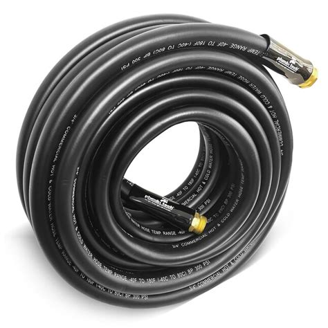 Plumb Tech Commercial 3/4-in x 50-ft Heavy -Duty Kink Free Rubber and ...
