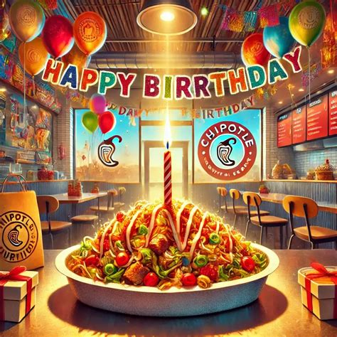 Chipotle Birthday Reward: Free Guac, Chips & Exclusive Deals