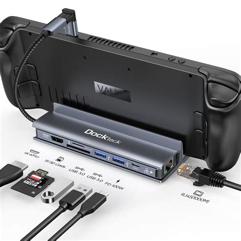 7-in-1 USB C PD Ethernet Hub Dongle with 4K 60Hz HDMI, 1Gbps Ethernet ...