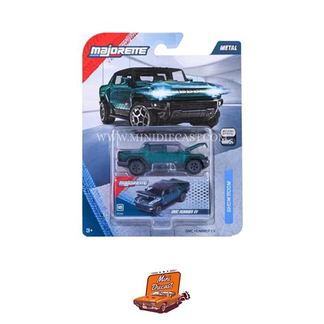 Majorette Showroom Deluxe Cars GMC Hummer EV – Mini Diecast