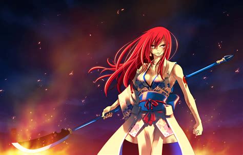 [100+] Erza Scarlet Wallpapers | Wallpapers.com