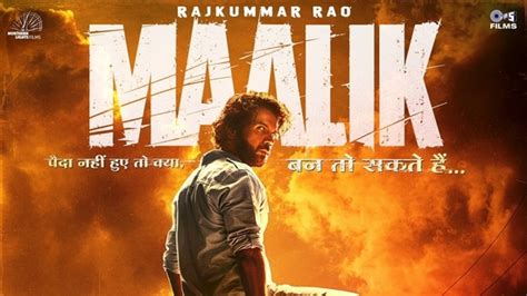 Rajkummar Rao announces new film Maalik on birthday, looks fierce as he ...