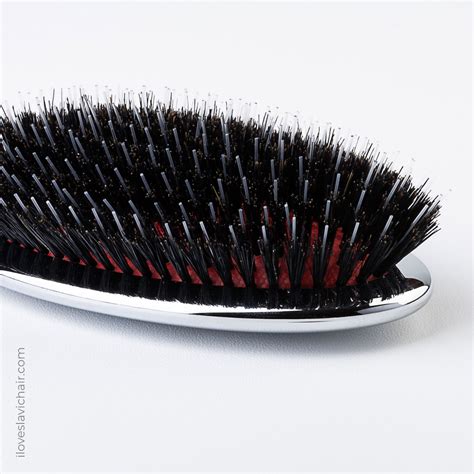 Janeke Large Mixed Bristle Brush with Nylon & Boar Bristles