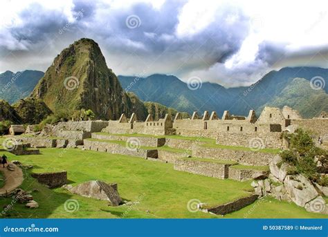 Machu Picchu stock image. Image of base, jungle, hiram - 50387589
