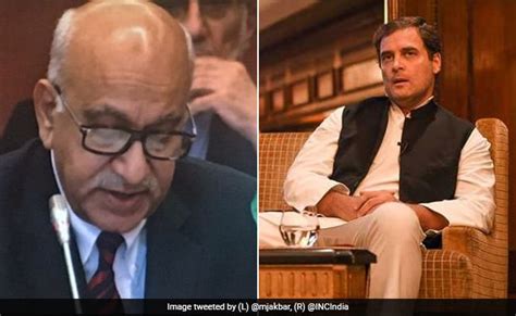 डोकलाम पर राहुल गांधी के बयान पर एमजे अकबर का पलटवार- शासन व्यवस्था की ...