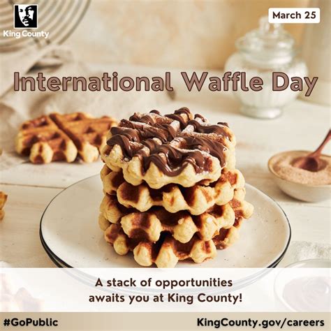 A stack of opportunities awaits you at King County! Visit www ...