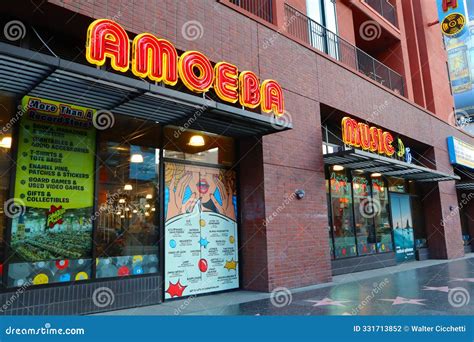 Hollywood (Los Angeles), California: Amoeba Music Store Located at 6200 Hollywood Blvd Editorial ...