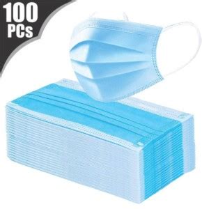New Click Shop new 100 pcs3 ply Surgical Mask Price in India - Buy New ...