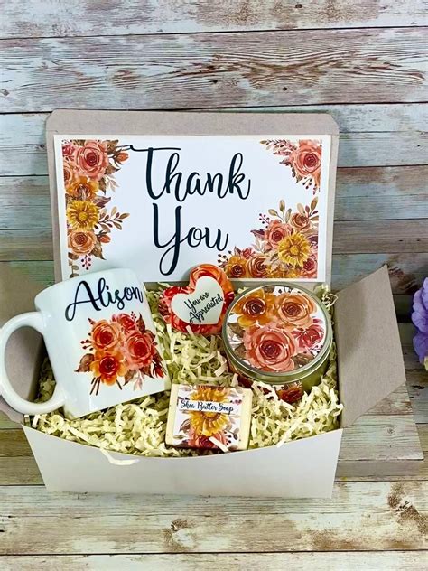 Thank you gift basket – Artofit