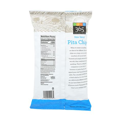 Cava Pita Chips Nutrition Facts at Frances Larsen blog