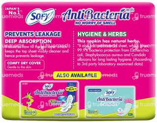 Sofy Antibacteria Extra Long Sanitary Pads Packet Of 28 - Uses, Side ...