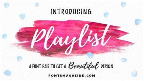 Image result for Playlist Script Font