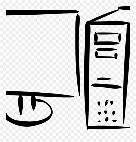 Computer Room Clip Art Black White 的图像结果