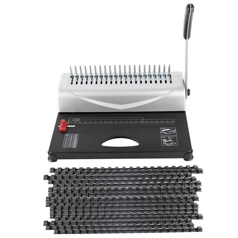 Buy Heavy Duty Comb Binding Machine 450 Sheet 21 Hole Handle Manual ...