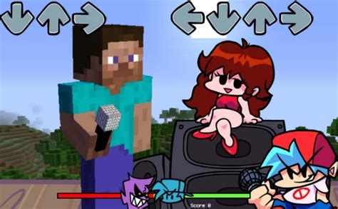 Image result for FNF Mod Minecraft Java Edition