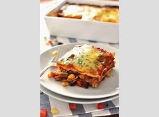 Mexican Lasagna Enchilada Stack   RecipeTin Eats